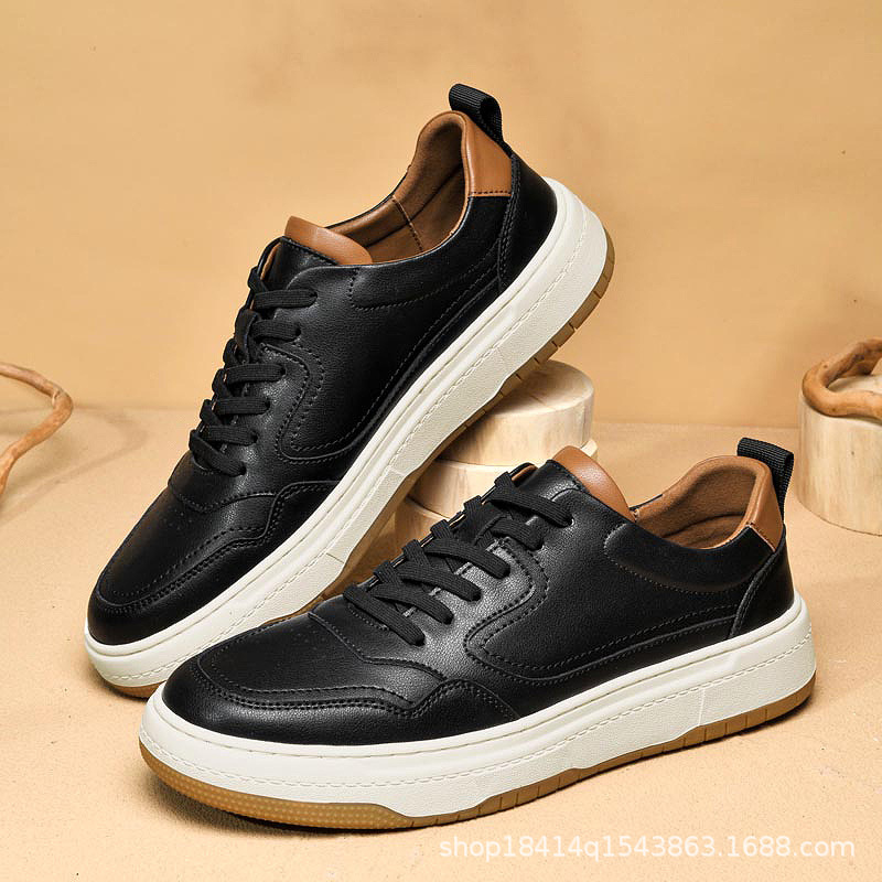 Men's Fashionable Cowhide Casual Shoes